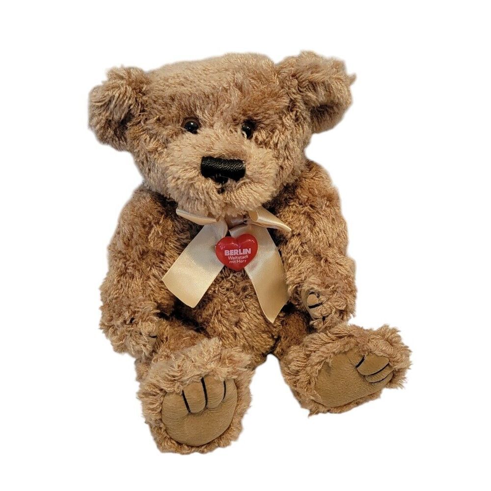 Berlin Heart Of Germany Jointed 11" Bear Weltstadt Mit Herz Vintage